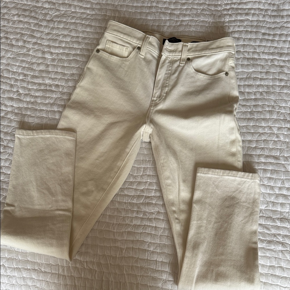Banana Republic Off-White Denim Pants